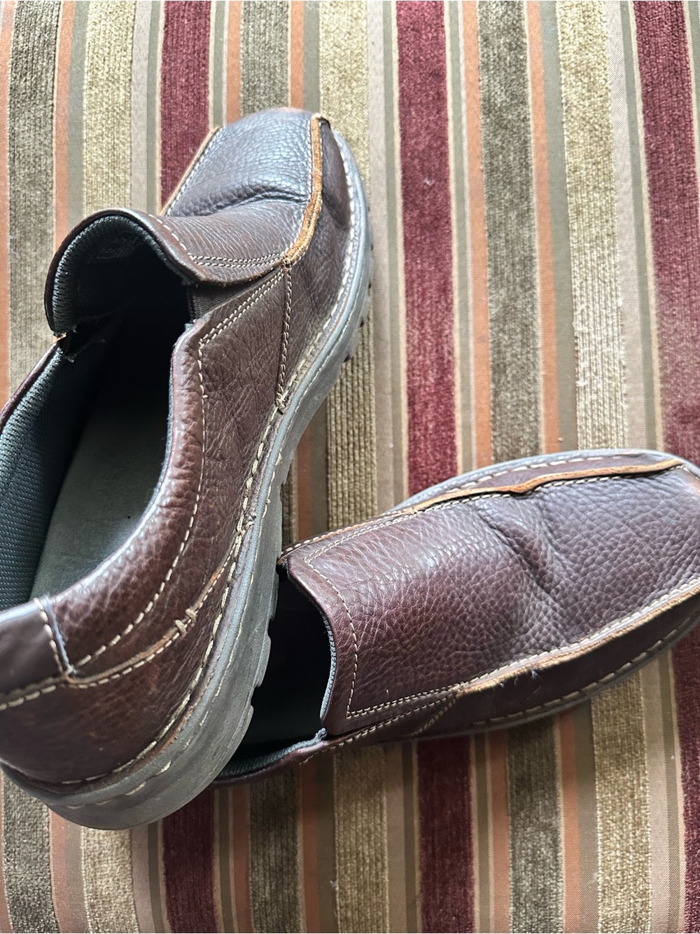 Men's Slip-On Leather Loafers - Brown
Clark’s size 12 - Picture 3 of 7